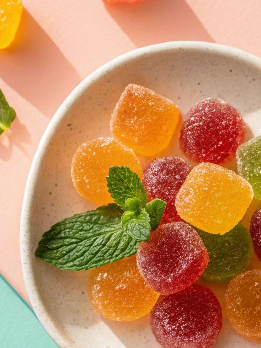 Sugared Fruit Jellies